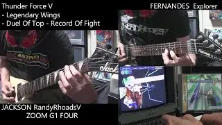 Thunder Force V Guitar medley Legendary Wings  Duel Of Top  Record Of Fight