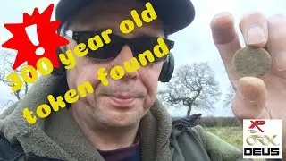 OMG .. Xp Deus ORX finds 300 Year Old Token. Metal Detecting Uk