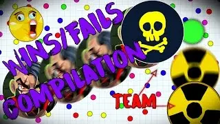 Wins/Fails Compilation | Agar.io | Pro Moments