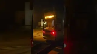 Ausfahrt von der Tram Linie 6 Richtung Abstellung mit MGT6D Wagen 102
