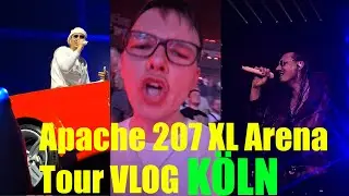 2 UNGLAUBLICHE KONZERTE & HIGH FIVE mit Volkan 😍😍Apache 207 Arena Tour Köln XL VLOG