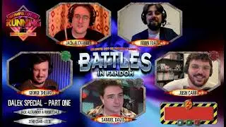 An Awful Lot of Running Presents: Battles in Fandom! - Dalek Special (Part One)