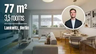 Spacious 4-Room Family Apartment with Balcony &ndash; Move-In Ready in Lankwitz! l APARTMENT TOUR