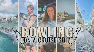 BOWLING on a Cruise Ship.