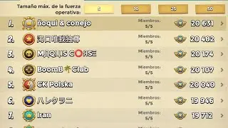 Rank #1 Task Force 5 men in 80 days - Boom beach