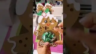 Corte y armado de muñeco de gengibre con plotter Cricut Explore 4/ #SCRAP #DIY #SCRAPBOOK
