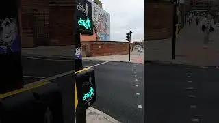Ipswich: College Street, PEEK TLED Traffic Lights Toucan Crossing
