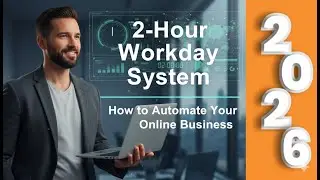 The 2 Hour Workday System:  How to Automate Your Online Business 2026 (Beginner Friendly)