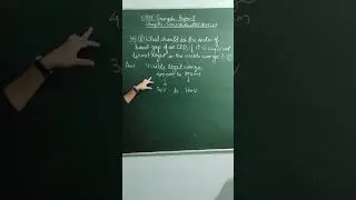 What should be the order of band gap of an LED, if it is required to emit light in the visible range