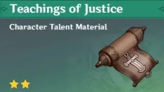 TEACHINGS OF JUSTICE HOW TO GET  Genshin Impact