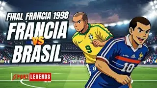Francia vs Brasil Final Mundial 1998 - Sport Legends