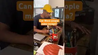 Black people CANT make manga! Is it only for Japanese? #zezemaru #manga #michaelmadlock #blackmanga