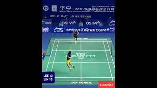 Lee Chong Wei vs. Lin Dan  2011 #badminton #smash #china #malaysia #leechongwei #lindan