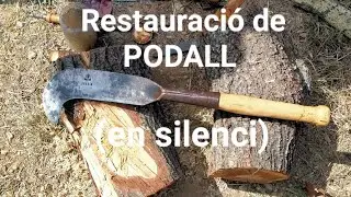 Restauraci&oacute; de podall (en silenci) ASMR /Billhook restoration (in silence)