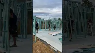 SpeedTruss & prefab walls installed by McGrory Carpentry, supplied by Trussmaster QLD. #timberframe