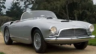 Aston Martin Touring Spyder 1956 года &mdash; классические автомобили 50-х годов &mdash; выпускались с 1953 п...