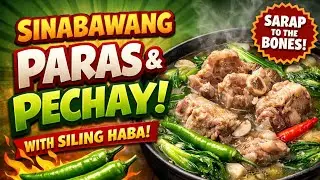 Sinabawang Paras nang baboy (Pork Backbone) | Filipino style cooking #lutongbahay