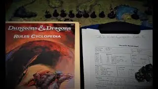 Goblin Test - D&D Rules Cyclopedia Hand to Hand Combat  Demonstration