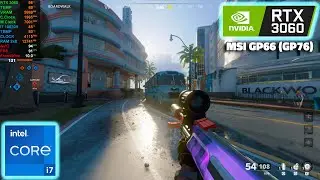 RTX 3060 Laptop // CoD COLDWAR // MSI GP66 - GP76 Leopard // Benchmark