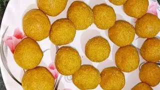 आटा बेसन प्रिमिक्स लड्डू की रेसिपी #viralvideo #cooking #song #
