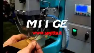 SAGITTA Double feeding self-piercing eyeletting machine M11 GE - Occhiellatrice