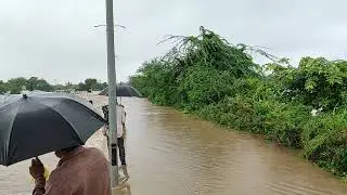 Mudkhed junction Dist Nanded mai Barish Se Raste Hue Block | Kheto Ka Nuqsam