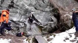 Bouldering | Hansi W. vs LaBalance mit SS aka Matahari (7c/7c+) | Maltatal