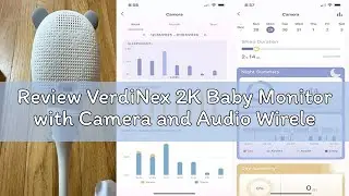 Review VerdiNex 2K Baby Monitor with Camera and Audio Wireless, No WiFi Needed for Crib Mount, Night