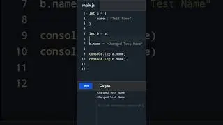 JavaScript Object Reference Simplified! #LearnJavaScript #interviewprep #reactinterview