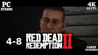 Red Dead Redemption 2 | 4-8. A Chase in the Countryside | 4K 60FPS