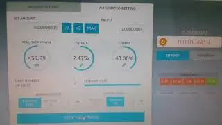 Bitsler always win no loss strategy