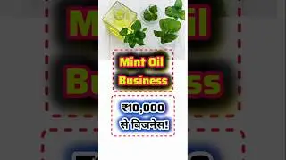 पुदीना तेल Business Ideas | Mint Oil Business Plan | कम लागत में बड़ा मुनाफा | Business Ideas India