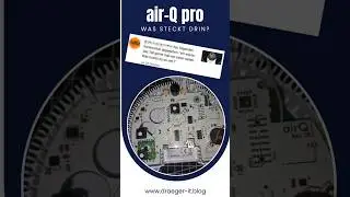 air-Q pro - Was steckt drin? #technik #smarthome #esp32 #electronic