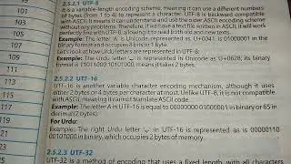 Class 9th Computer Science Ch #2 UTF-8 ,UTF-16,UTF-32