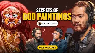The Truth Behind Painting Nepali GODS: Lakhey, Buddha, Bhairav |  Saugat tamang