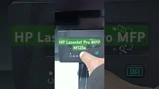 Hp Laserjet pro MFP M125a Configuration page #hpsupport #hpprinter #viralvideo #shorts #foryou