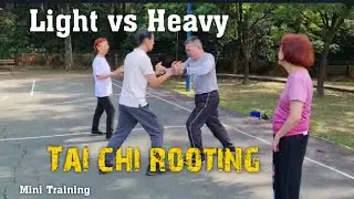 Grounding and Rooting in Tai chi, differentiating the solid and empty within our body. InfoA