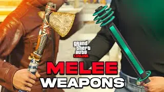 Лучшее оружие ближнего боя и как его разблокировать в GTA Online!