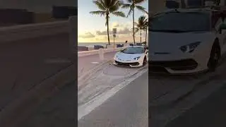 Lamborghini Aventador SVJ Xago at Golden Hour