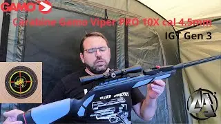 Carabine &agrave; plombs Gamo Viper pro 10x igt gen3 4.5mm 20 joules ! bestial