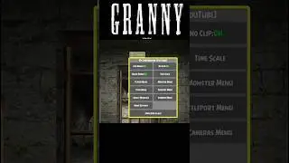 Granny Mod Menu Use Kaise Kare ☠️ #granny #modmenu #edit #revenge #shorts