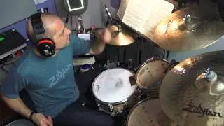 Broadway Drummer Ray Marchica in the Mama Mia pit