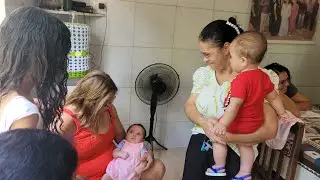 ALMO&Ccedil;O DE DOMINGO DA FAMILIA DANTAS!!! RAVI COMPLETOU 8 MESSES 