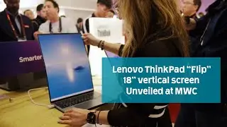 Lenovo unveils 18 inch vertical screen 