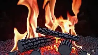2.5 Hour Modern Fireplace 🔥 | Cozy Ambient Loop (No Cuts)