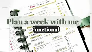 Plan with me | Daily Grind Planner  | Prep the week with me