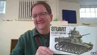 Model Building Workshop - The M3 Stuart Light Tank (Part 1)