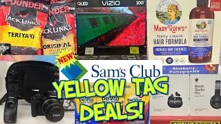 Sam&rsquo;s Club Yellow Tag Savings 💛 Groceries + Electronics