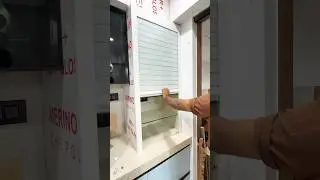 Glass roller shutter #modularkitchen #interiordesign #homedecor #kitchenappliances #kitchen