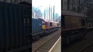 66080 on 6E26 passing Mills Hill 25/03/25